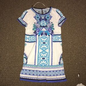 Dainty hooligan patterned shift dress